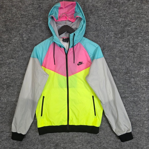 Nike Other - Nike Sportswear Heritage Windrunner Jacket Medium Colorblock Hooded Lightweight